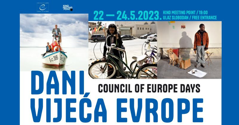 Dani Vijeća Evrope od 22. do 24. maja u kinu Meeting Point