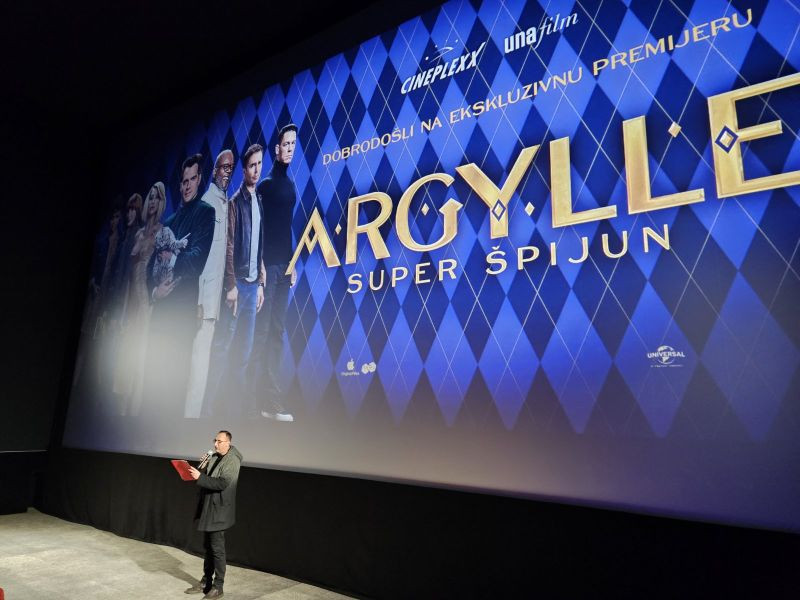 Svečana premijera filma "Argylle" održana u kinu Cineplexx