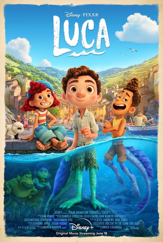 Novi Pixarov CGI animirani film “Luca” naljeto u kinima