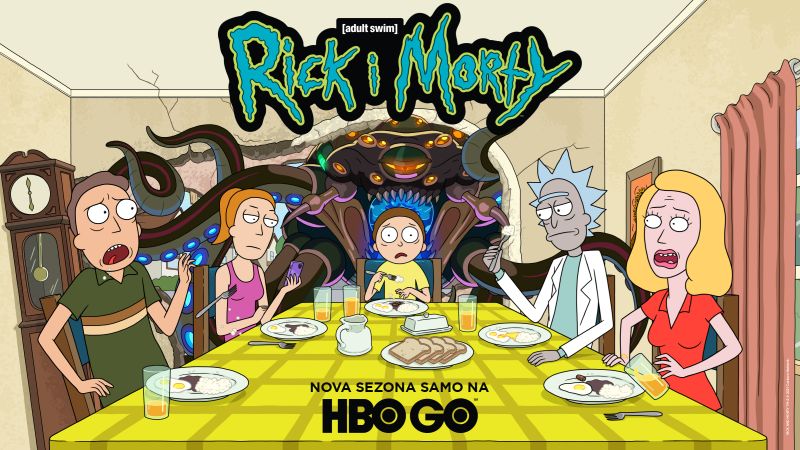 Nova sezona animirane hit serije “Rick i Morty“ na HBO GO-u