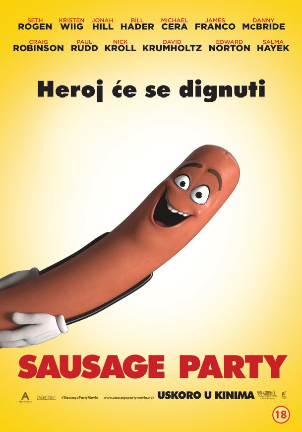 Hrenovke u opasnosti u traileru za "Sausage Party"