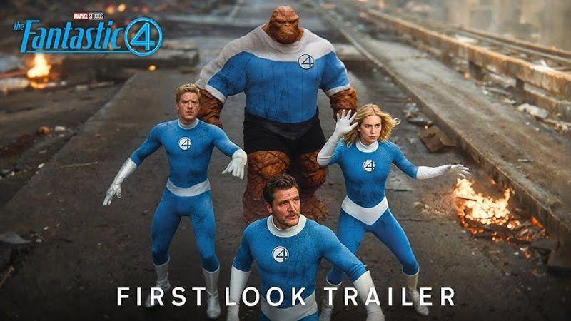 Porodica u središtu trailera: "The Fantastic Four: First Steps"