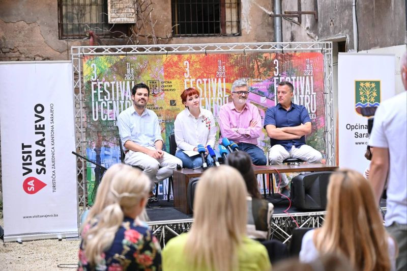 Treći “Festival u Centru“ od 11. do 18. augusta u Sarajevu