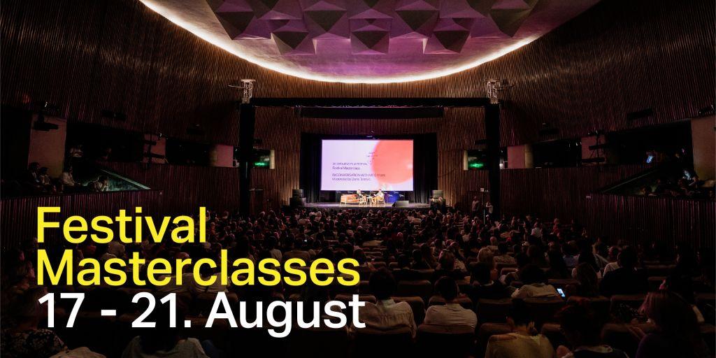 Masterclass program 31. Sarajevo Film Festivala