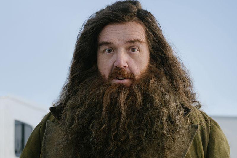 Prvi pogled na Nicka Frosta kao Hagrida u "Harry Potter" seriji