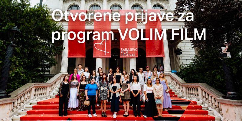 Otvorene prijave za program “VOLIM FILM“ 31. SFF-a
