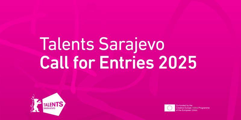 Otvoren poziv za prijave na Talents Sarajevo 2025.