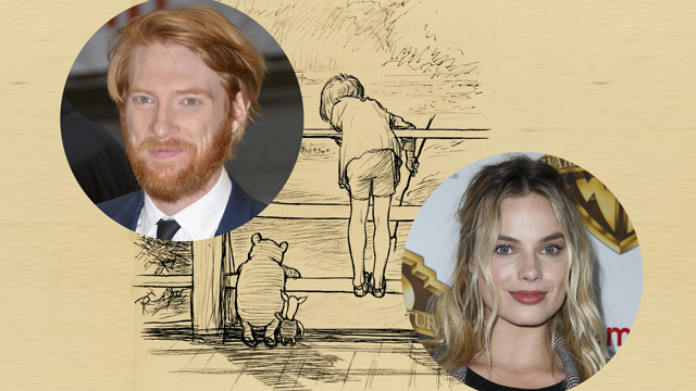 Gleeson i Robbie u filmu "Goodbye Christopher Robin"