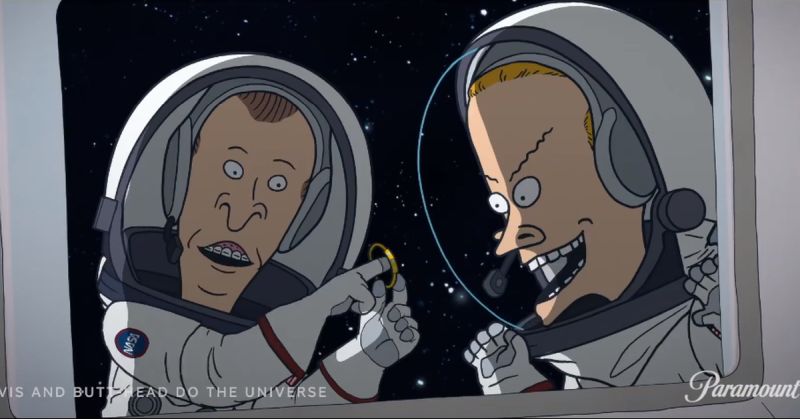 Putovanje kroz vrijeme u "Beavis and Butt-Head Do The Universe"