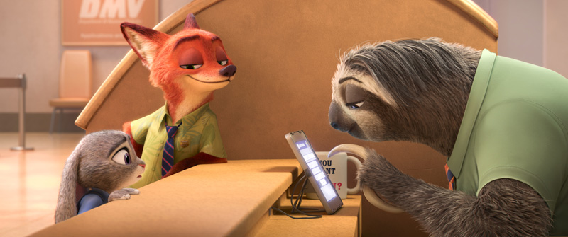 Sve je usporeno u traileru za CGI animirani "Zootopia"