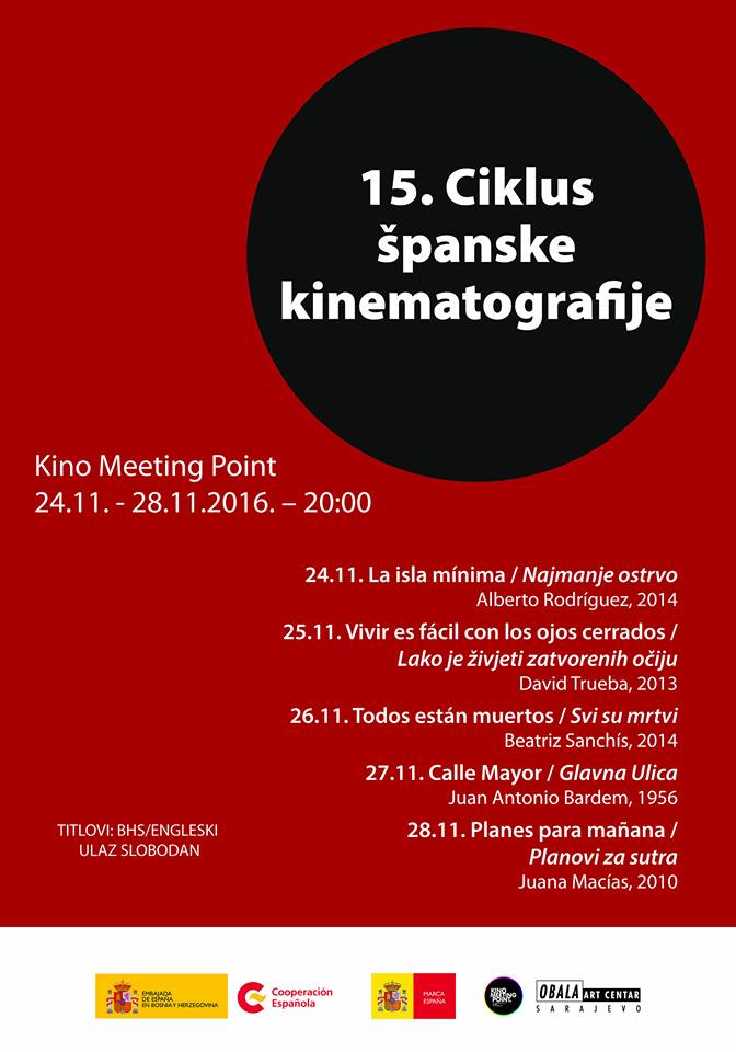 15. Ciklus španske kinematografije u Meeting Pointu